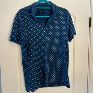 Banana republic blue medium polo